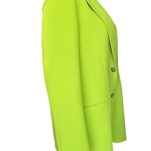 Zara Neon Green Blazer - Picture 8 of 10